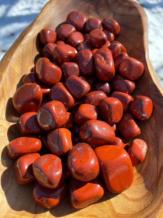 Red Jasper Tumble Stone