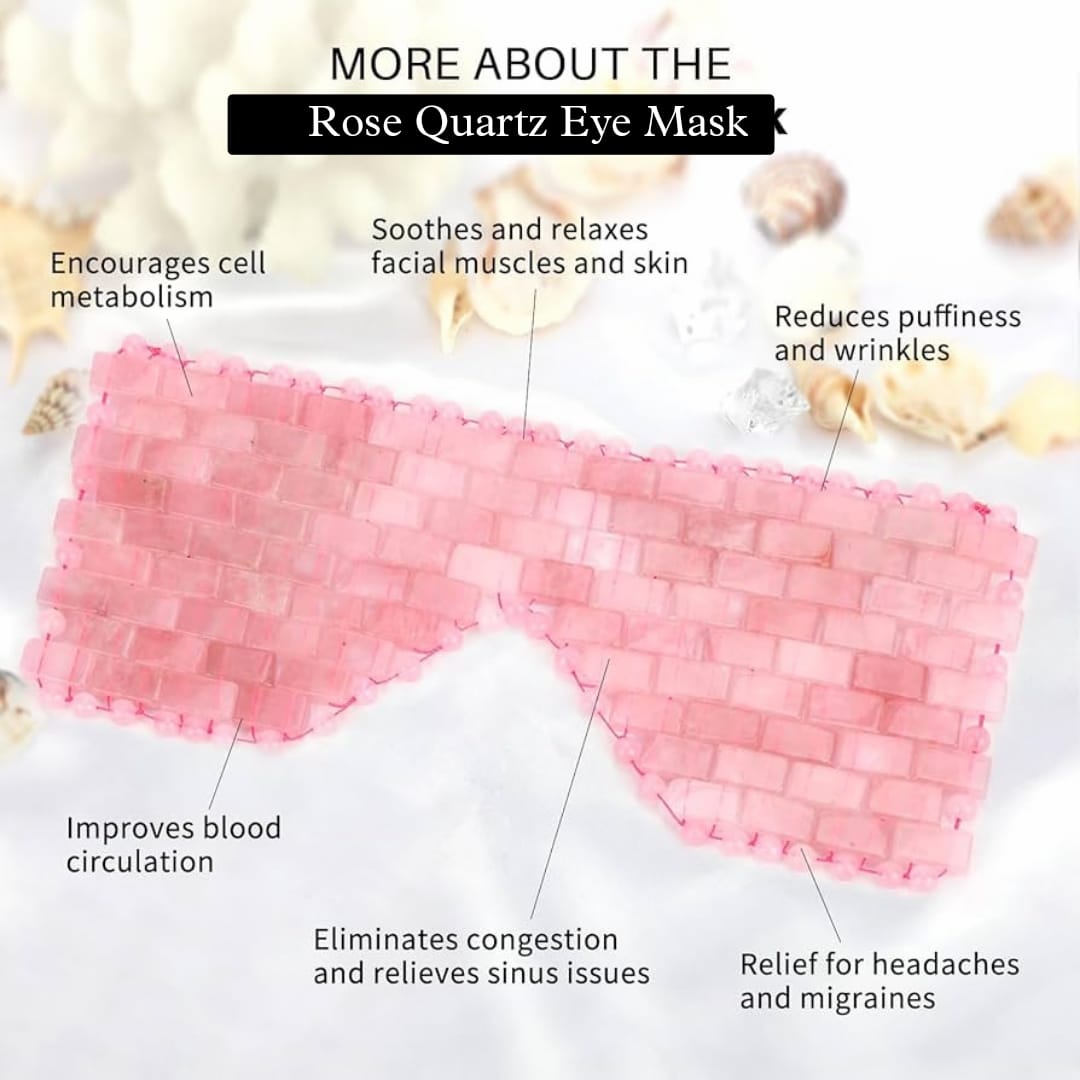 Rose Quartz Sleeping Masks