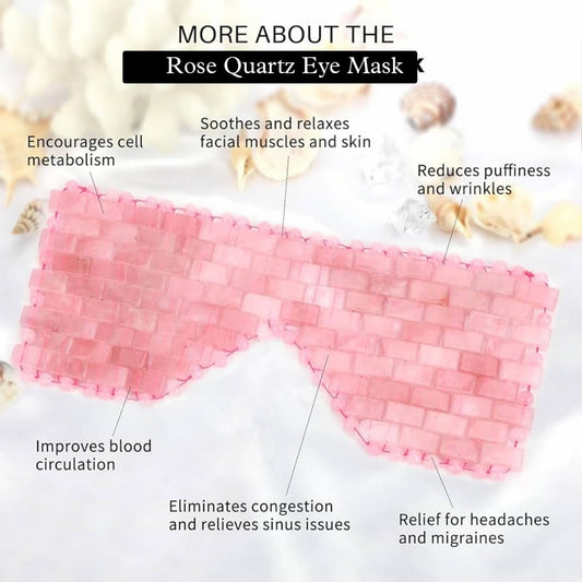 Rose Quartz Sleeping Masks