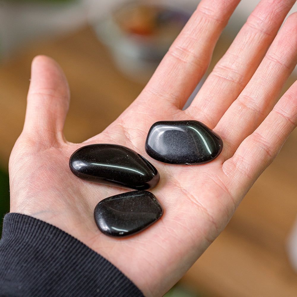Black Tourmaline Tumble Stone