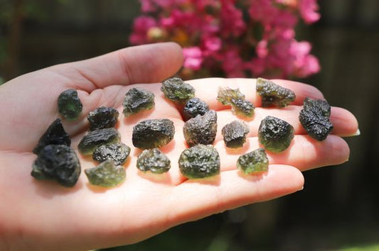 Natural Moldavite (Czech Republic)