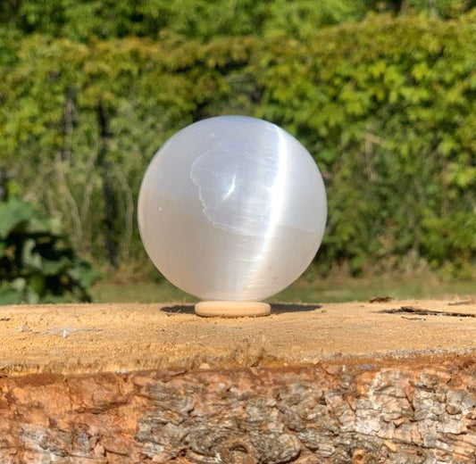 Selenite Crystal Sphere