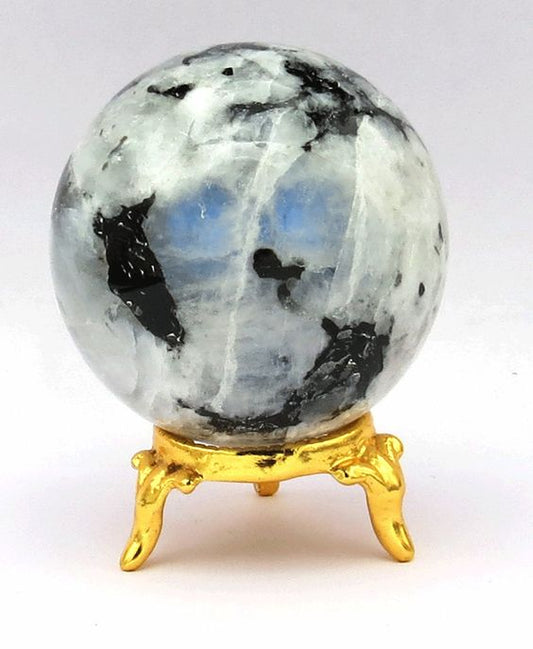 Moonstone Crystal Ball (Flashy Grade)