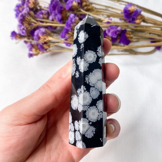 Snowflake Obsidian Tower