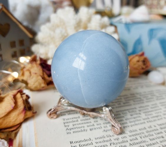 Angelite Sphere