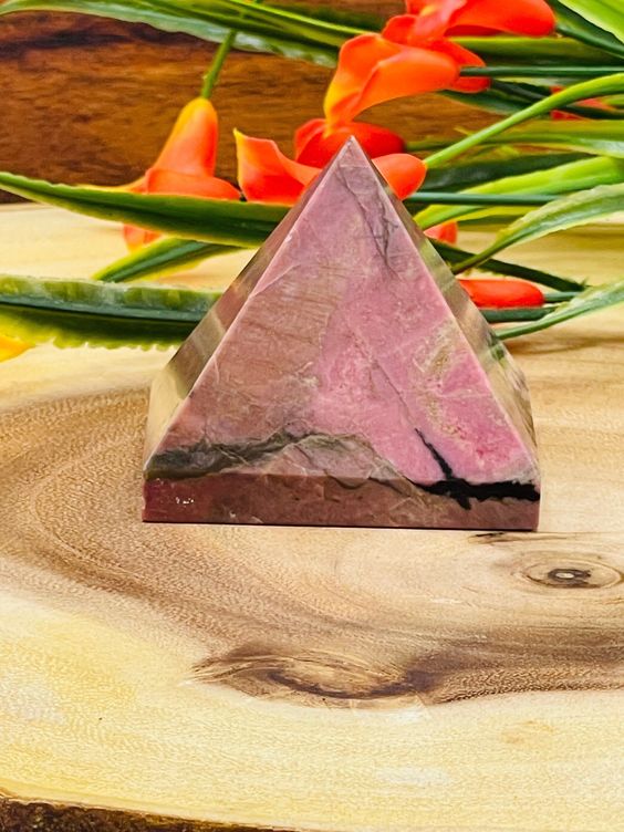 Rhodonite Pyramid (Small)