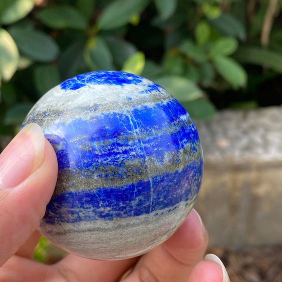 Lapis Lazuli Crystal Ball