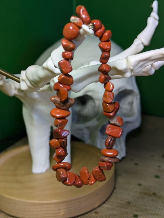 Red Jasper Chips Crystal Barcelet