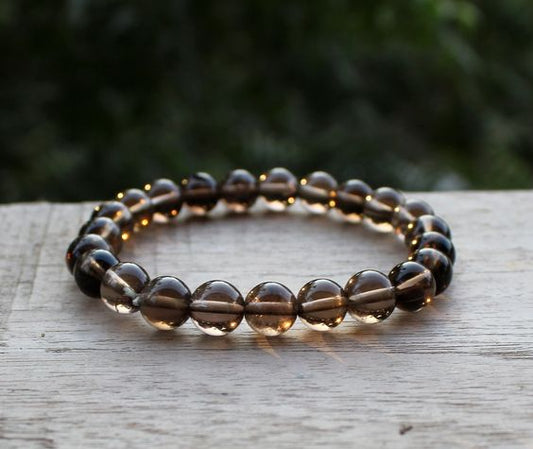 Smoky Quartz Natural Bracelet