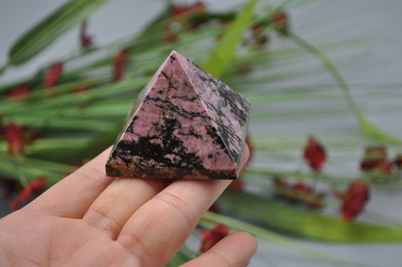 Rhodonite Pyramid (Small)