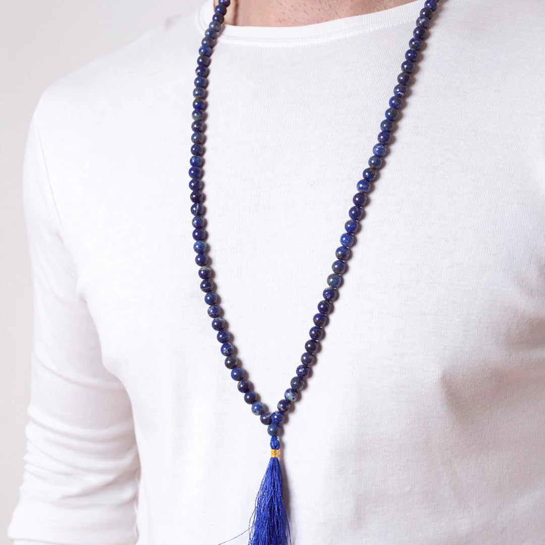 Lapis Lazuli Jap Mala 108 Beads