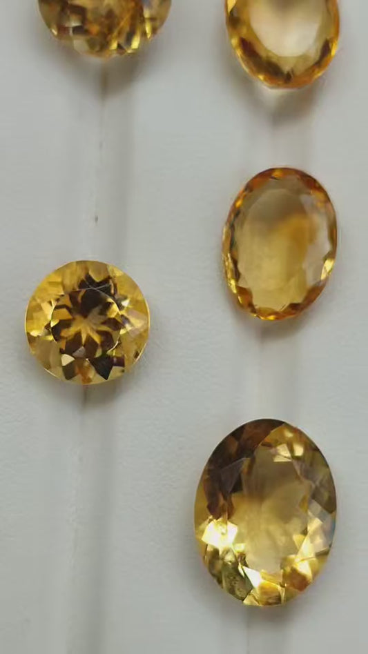 Citrine Gemstone Cut
