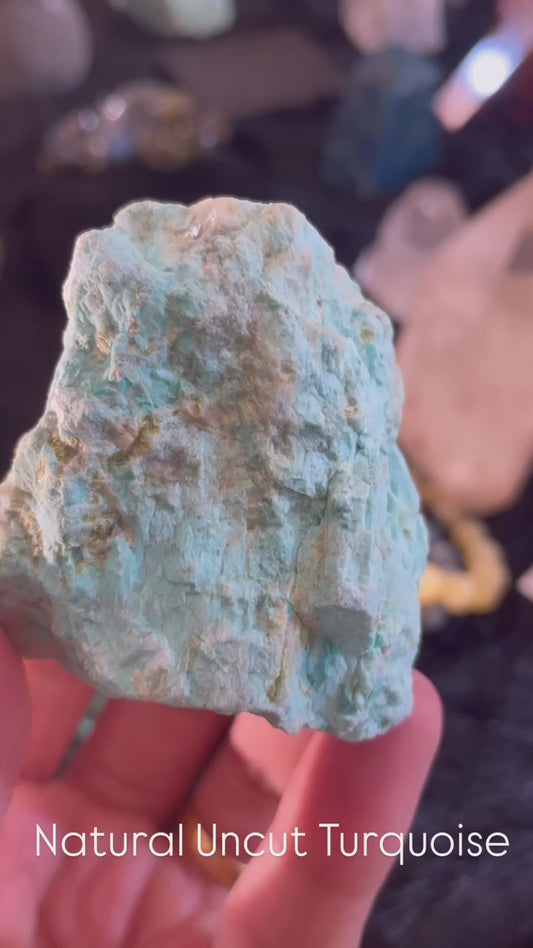 Natural Rough Turquoise (200 grams)