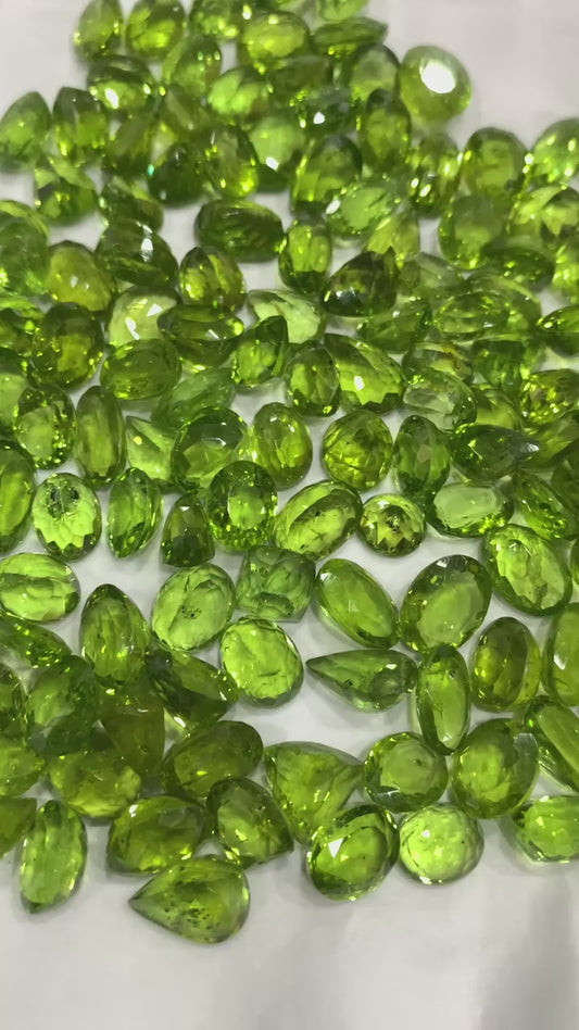 Peridot Cut Gem