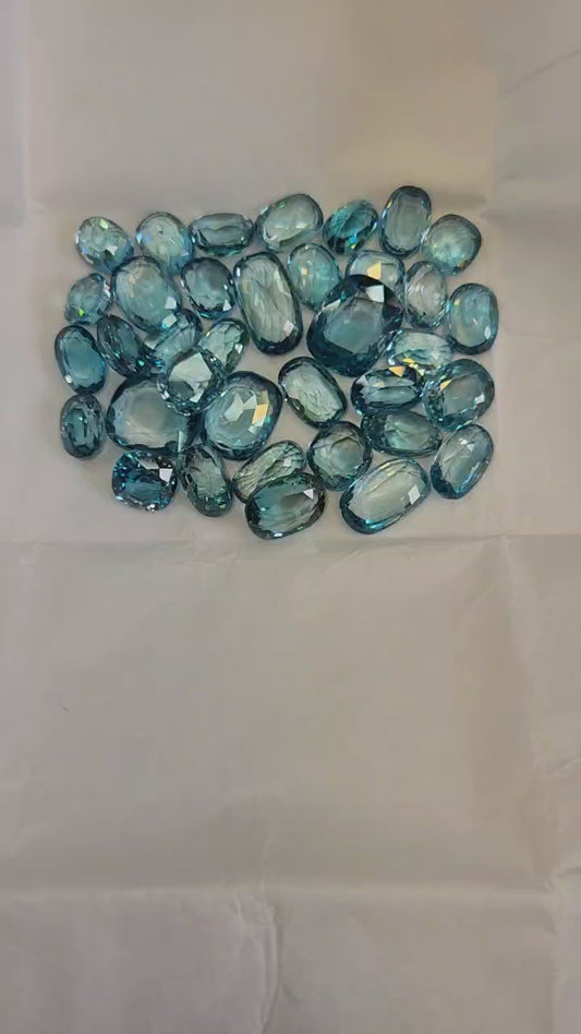 Blue Zircon Gemstone Srilanka